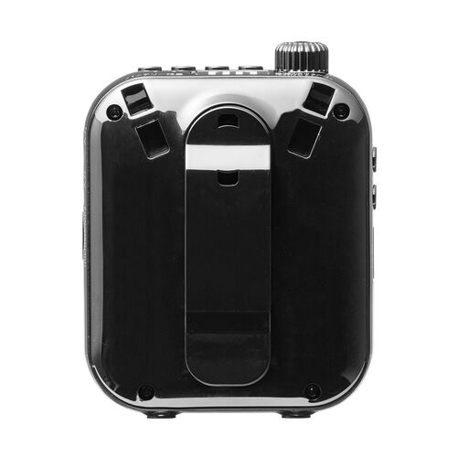 ポータブル拡声器（超小型・ハンズフリー・ヘッドセットマイク付・スピーカー・音楽再生・最大10W・コンパクト・USB充電器付）