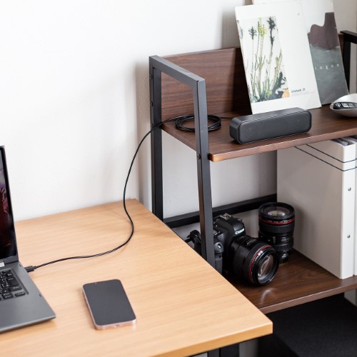 USBスピーカー（サウンドバー・小型・ケーブル2ｍ・6ワット・パソコン用・USB接続・おすすめ）サンワサプライ SP109