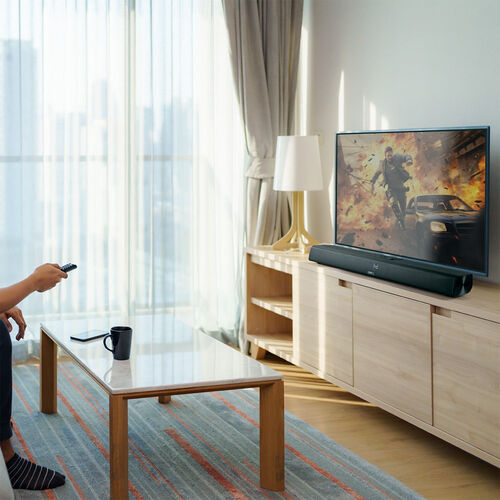 サウンドバー（テレビ用・ARC対応・Bluetooth・70W・光デジタル・同軸デジタル・RCA接続対応・リモコン付）