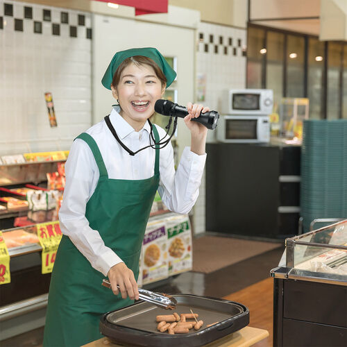 拡声器（マイク・小型・スピーカー＆マイク一体型・ブルートゥース・軽量・充電式・消防・自衛隊・選挙目・イベント）SP111