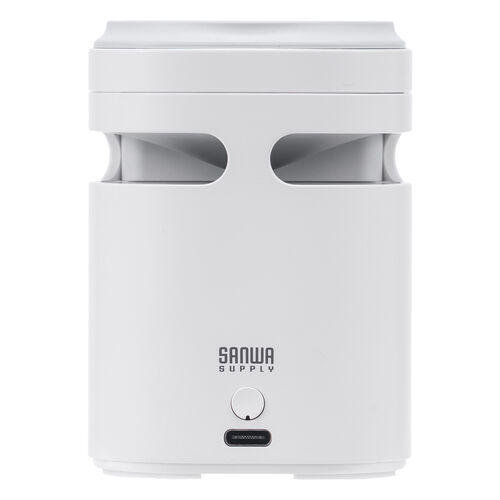 Bluetoothスピーカー（ワイヤレス充電・スマホ充電・MagSafe対応・7.5W・スタンド機能・ホワイト）