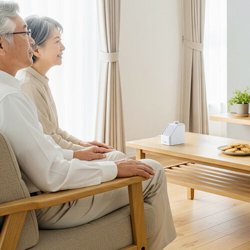 テレビ用手元スピーカー（高齢者向け・有線USB給電・5mロングケーブル・大音量・簡単操作）