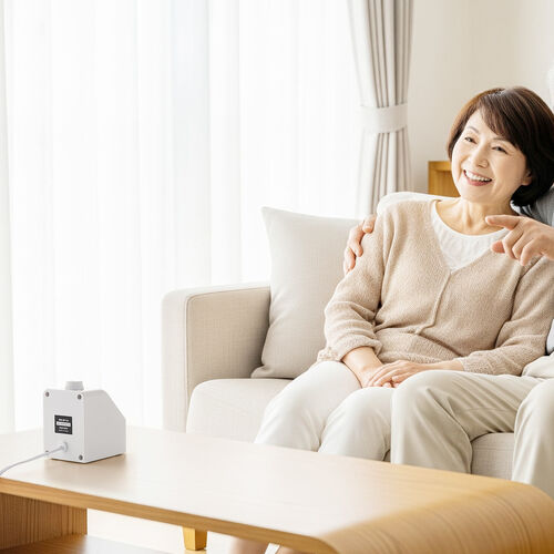 テレビ用手元スピーカー（高齢者向け・有線USB給電・5mロングケーブル・大音量・簡単操作）