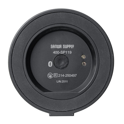 防水スピーカー（Bluetooth・ワイヤレス・お風呂スピーカー・磁石取付・IPX6・コンパクト・小型・長時間再生）