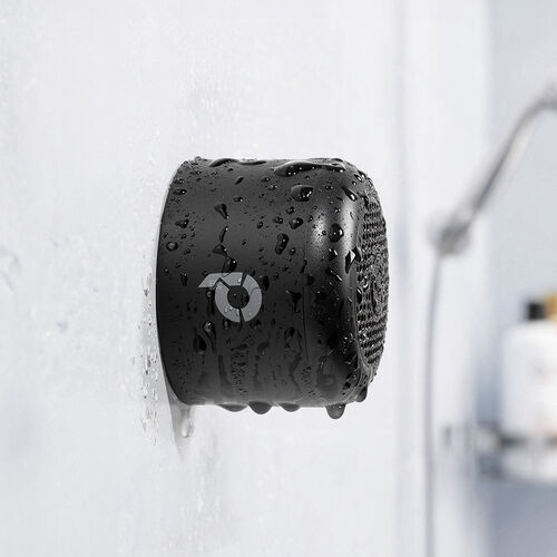 防水スピーカー（Bluetooth・ワイヤレス・お風呂スピーカー・磁石取付・IPX6・コンパクト・小型・長時間再生）