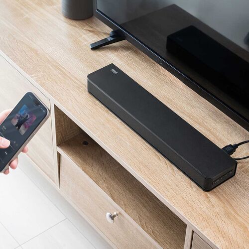 サウンドバー スピーカー（薄型・Bluetooth・HDMI対応・40W・高音質・TVスピーカー・コンパクト）