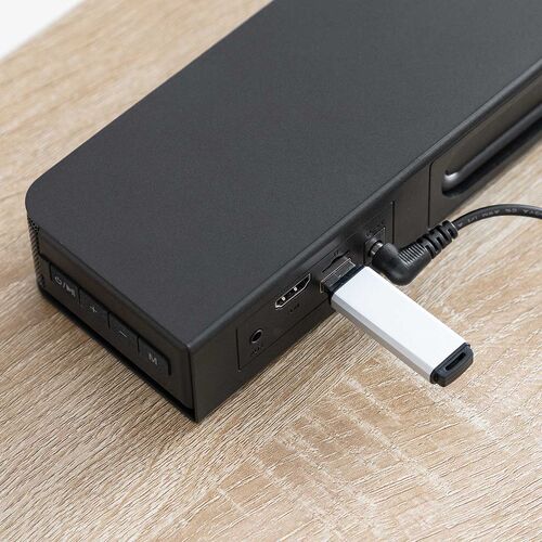 サウンドバー スピーカー（薄型・Bluetooth・HDMI対応・40W・高音質・TVスピーカー・コンパクト）