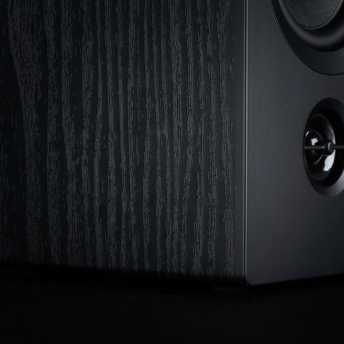 PCスピーカー（Bluetooth・木製・50W・高音質・2ch・ステレオ・コンパクト・有線・スマホ・テレビ・パソコン）