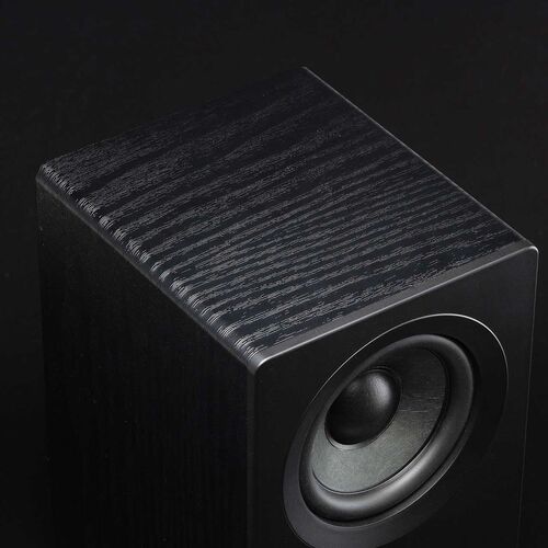 PCスピーカー（Bluetooth・木製・50W・高音質・2ch・ステレオ・コンパクト・有線・スマホ・テレビ・パソコン）