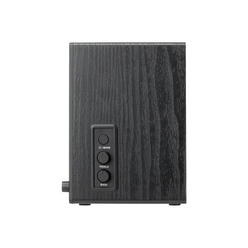 PCスピーカー（Bluetooth・木製・50W・高音質・2ch・ステレオ・コンパクト・有線・スマホ・テレビ・パソコン）