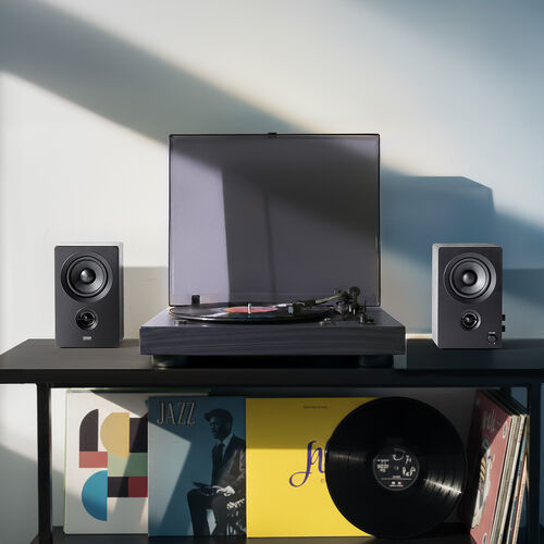 PCスピーカー（Bluetooth・木製・50W・高音質・2ch・ステレオ・コンパクト・有線・スマホ・テレビ・パソコン）