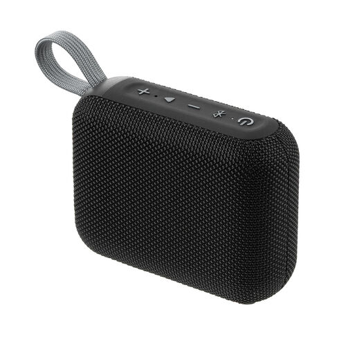 Bluetoothスピーカー（防水・IPX7・ポータブル・ワイヤレス・6W・アウトドア・お風呂・重低音・最大24時間再生・microSD対応・ダークグレー）