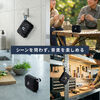Bluetoothスピーカー（防水・IPX7・ポータブル・ワイヤレス・6W・アウトドア・お風呂・重低音・最大24時間再生・microSD対応・ダークグレー）