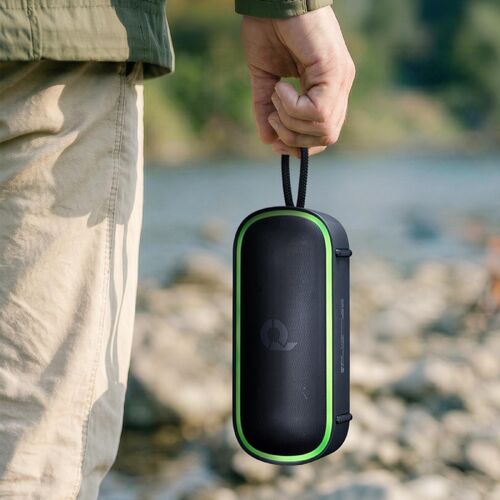Bluetoothスピーカー（防水・IPX7・コンパクト・20W・AUX・microSDカード再生対応・ポータブルスピーカー）