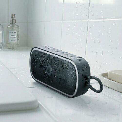 Bluetoothスピーカー（防水・IPX7・コンパクト・20W・AUX・microSDカード再生対応・ポータブルスピーカー）