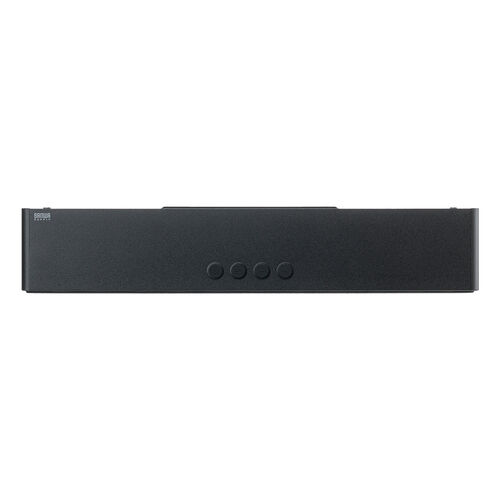 サウンドバー（テレビ用・コンパクト・ARC対応・HDMI接続・リモコン付・スリムスピーカー・Bluetooth・光デジタル・有線）