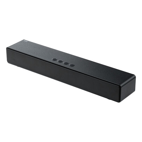 サウンドバー（テレビ用・コンパクト・ARC対応・HDMI接続・リモコン付・スリムスピーカー・Bluetooth・光デジタル・有線）
