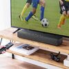 サウンドバー（テレビ用・コンパクト・ARC対応・HDMI接続・リモコン付・スリムスピーカー・Bluetooth・光デジタル・有線）