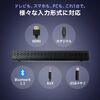 サウンドバー（テレビ用・コンパクト・ARC対応・HDMI接続・リモコン付・スリムスピーカー・Bluetooth・光デジタル・有線）