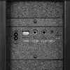 イベントスピーカー（拡声器・マイク2本・ポータブルPAスピーカー・120W・ワイヤレスマイク・バッテリー・AC電源・キャスター搭載・講演・イベント・LED搭載）