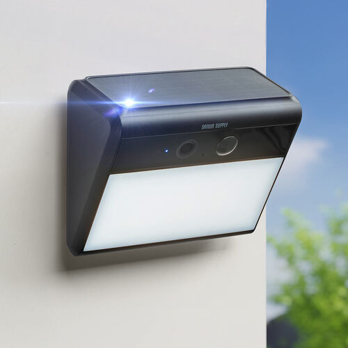 防犯カメラ（屋外・ソーラー センサーライト・ワイヤレス・スマホ連動・防水防塵IP65・人感センサー・LED・録画・双方向通話・バッテリー内蔵・600ルーメン）