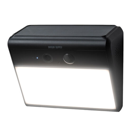 防犯カメラ（屋外・ソーラー センサーライト・ワイヤレス・スマホ連動・防水防塵IP65・人感センサー・LED・録画・双方向通話・バッテリー内蔵・600ルーメン）