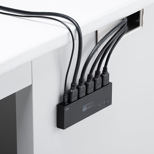 【アウトレット・中古・セール】切替器(HDMI・4K・60Hz・HDR・HDCP2.2・自動/手動切り替え・4入力1出力・セレクター・マグネットシート付)