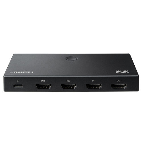 HDMI切替器（3入力1出力・HDMIスイッチ・リモコン操作対応・4K/60Hz・HDR対応・テレビ・モニター・ゲーム機・映像機器用）