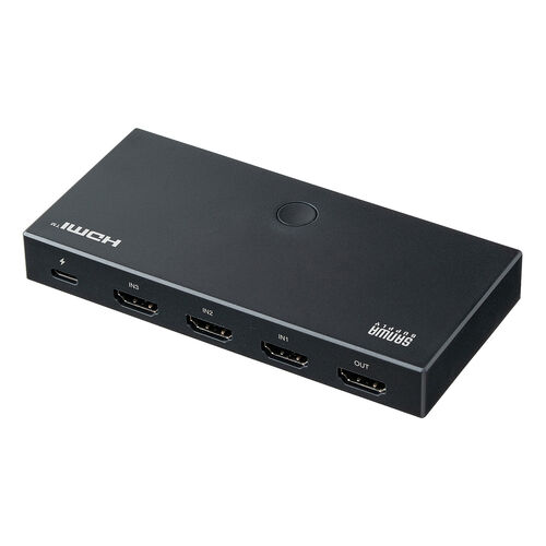 HDMI切替器（3入力1出力・HDMIスイッチ・リモコン操作対応・4K/60Hz・HDR対応・テレビ・モニター・ゲーム機・映像機器用）