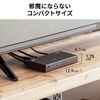 HDMI切替器（3入力1出力・HDMIスイッチ・リモコン操作対応・4K/60Hz・HDR対応・テレビ・モニター・ゲーム機・映像機器用）