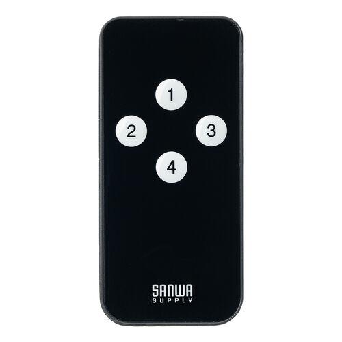 HDMI切替器（4入力1出力・リモコン操作対応・4K/60Hz・HDR対応・HDMIセレクター・テレビ・モニター・ゲーム機・パソコン用）