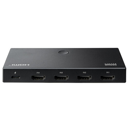 HDMI切替器（4入力1出力・リモコン操作対応・4K/60Hz・HDR対応・HDMIセレクター・テレビ・モニター・ゲーム機・パソコン用）