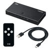 HDMI切替器（4入力1出力・リモコン操作対応・4K/60Hz・HDR対応・HDMIセレクター・テレビ・モニター・ゲーム機・パソコン用）