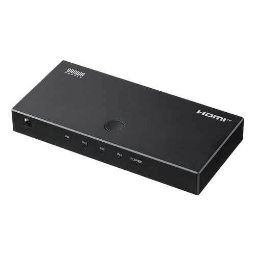 HDMI切替器（4入力1出力・リモコン操作対応・4K/60Hz・HDR対応・HDMIセレクター・テレビ・モニター・ゲーム機・パソコン用）