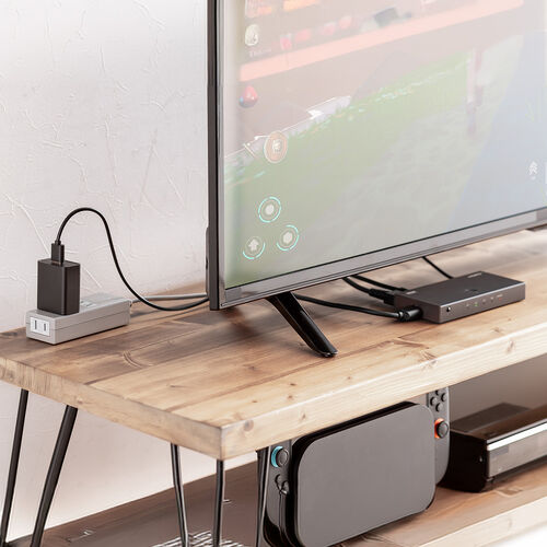 HDMI切替器（4入力1出力・リモコン操作対応・4K/60Hz・HDR対応・HDMIセレクター・テレビ・モニター・ゲーム機・パソコン用）