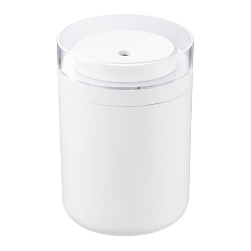 加湿器（卓上・超音波式・大容量・500ml・10時間連続運転・USB給電・Type-C・静音・小型・LEDライト・オフィス・デスク・車載・寝室・おすすめ・ホワイト） TOY047W