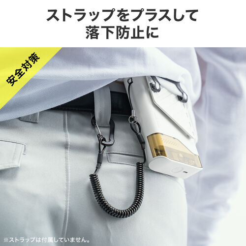 ベルトファン｜腰掛け・首かけ・卓上対応・USB充電・小型・強力