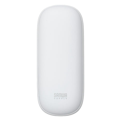 充電式カイロ（安全設計・ハンドウォーマー・3段階温度調整・USB-C充電・急速発熱・電気カイロ・最大5.5時間連続発熱・コンパクト・小型・ホワイト）