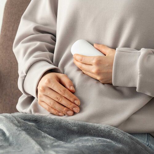 充電式カイロ（安全設計・ハンドウォーマー・3段階温度調整・USB-C充電・急速発熱・電気カイロ・最大5.5時間連続発熱・コンパクト・小型・ホワイト）