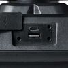 ミストファン（ノズル噴射式・扇風機・8L・自動首振り・コードレス・USB Type-C・充電式・キャスター付・キャンプ・現場・強力送風・リモコン・ブラック）