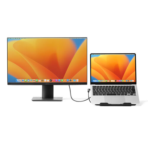 ドッキングステーション（タイプCハブ・USBハブ・Type-C・スタンド一体型・ノートパソコンスタンド対応・4K/60Hz対応・HDMI・PD100W・有線LAN） VGA019 サンワサプライ