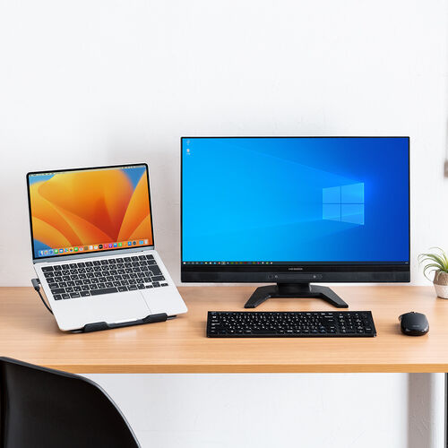 ドッキングステーション（タイプCハブ・USBハブ・Type-C・スタンド一体型・ノートパソコンスタンド対応・4K/60Hz対応・HDMI・PD100W・有線LAN） VGA019 サンワサプライ