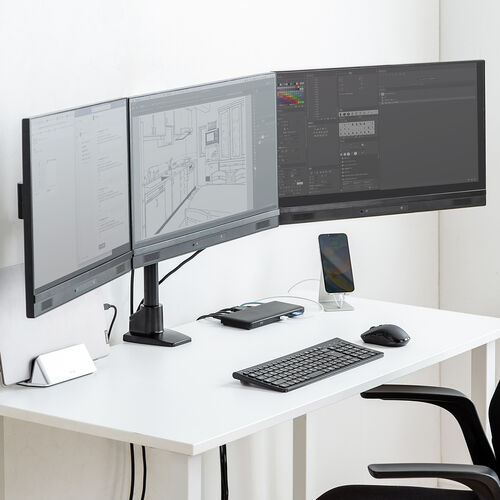 ドッキングステーション（USBハブ・タイプCハブ・HDMI・4K/60Hz対応・3画面出力対応・DisplayPort・PD100W・有線LAN・専用AC付属・薄型） VGA020