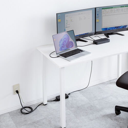 ドッキングステーション（HDMI3画面対応・タイプCハブ・トリプルディスプレイ・4K・3画面・10in1・Win・mac対応）