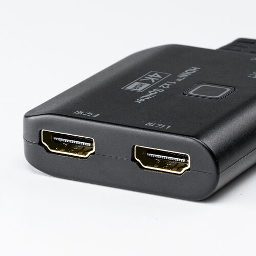 HDMI分配器（4K/60Hz/HDR対応・ダウンスケーラー搭載・2分配）