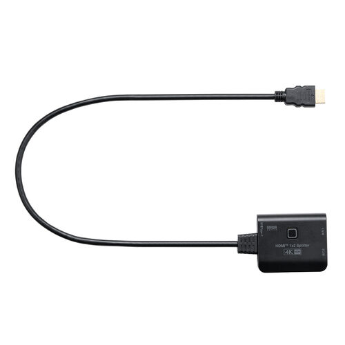 HDMI分配器（4K/60Hz/HDR対応・ダウンスケーラー搭載・2分配）