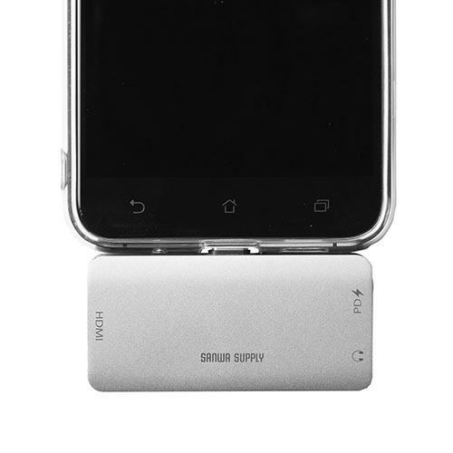 Type-C HDMI 変換アダプタ iPad Pro/iPad Air 5/iPad mini 6 ハブ 4K/60Hz HDR対応 PD100W 3.5mmイヤホンジャック付き