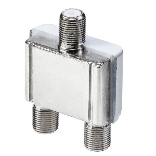 アンテナ分配器（4K対応・8K対応・BS/CS/地デジ/CATV対応・2分配器・入力ケーブル付き・ケーブル長0.3m）