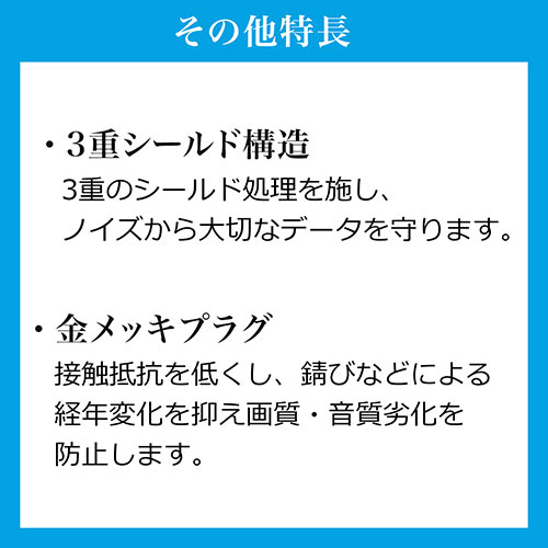 プレミアムHDMIケーブル（スリム・ケーブル直径約4.5mm・Premium HDMI認証取得品・4K/60ｐ・18Gbps・HDR対応・1m）