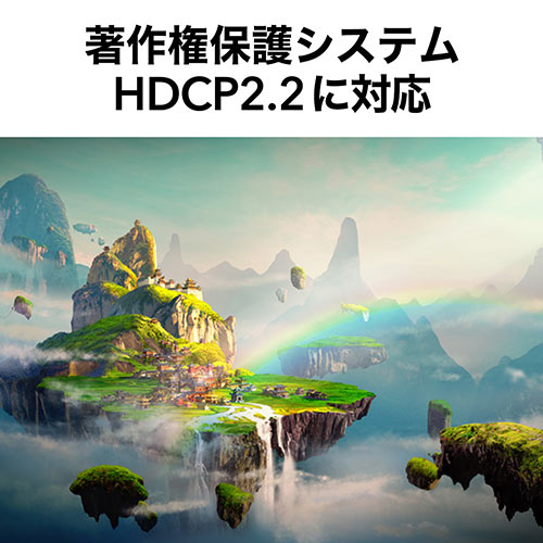 HDMIケーブル（15m・イコライザ内蔵・4K/60Hz・18Gbps伝送対応・HDMI2.0準拠品）